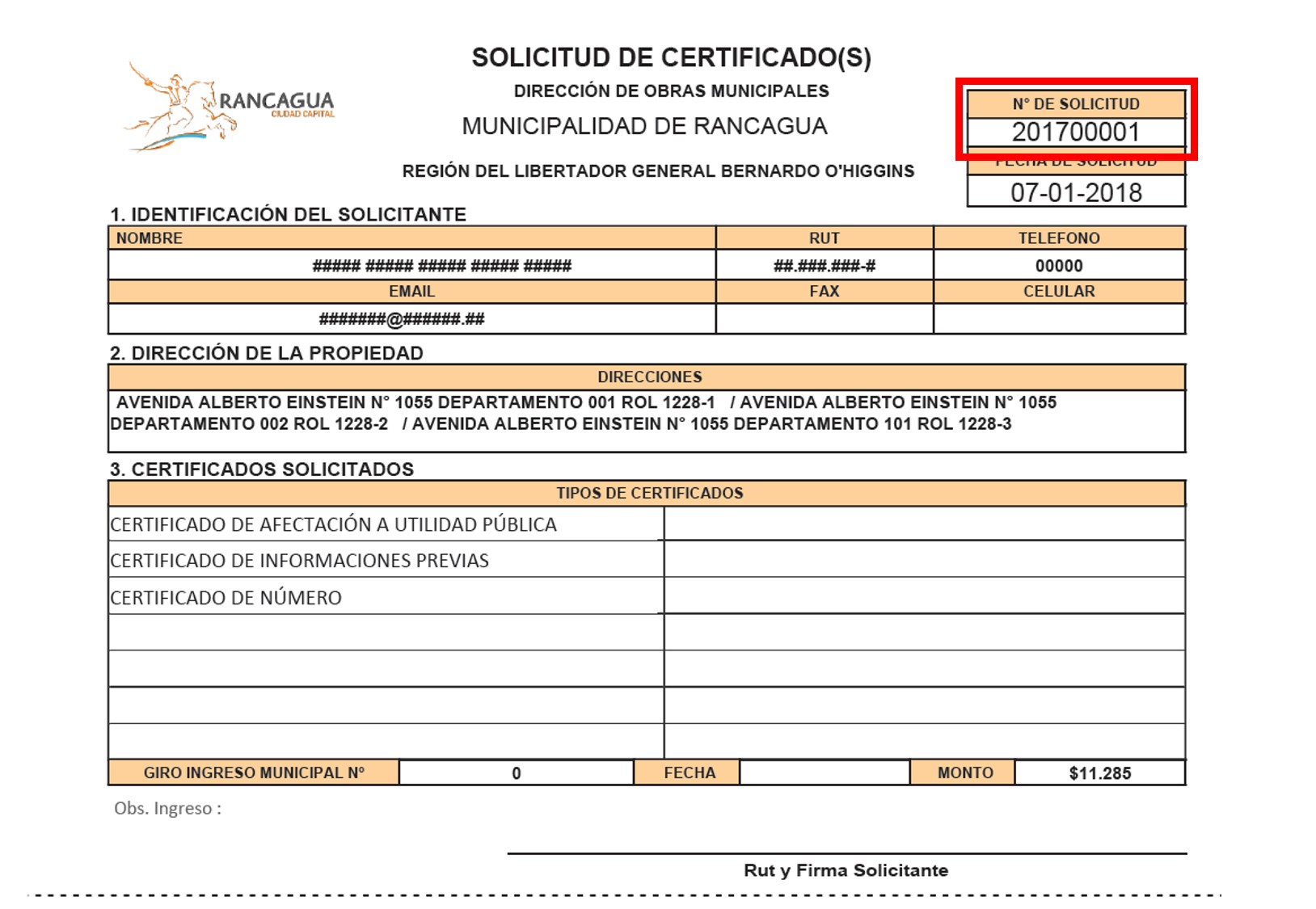 Comprobante Talca